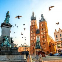 Market Square of the Old Town in Krakow Market Square of the Old Town in Krakow