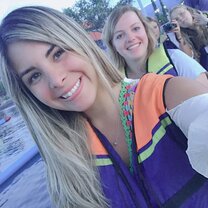 Dolphins watch with the rest of the volunteers 