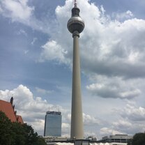 The TV Tower in Alexanderplatz