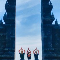 visiting temples