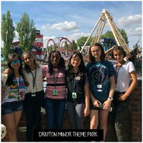 On Saturday, we spent the day at Drayton Manor Theme Park. It was my first theme park and the most memorable event was that I almost died on the first ride. 🤣🤣