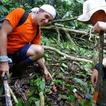 Ranger training in action, build up ranger camps and protect this beautiful piece of nature Planet One World, Los Guardianes Wildlife Refuge, volunteering, Ranger training
