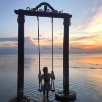 Gili islands swing