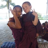 2 young girls from my class