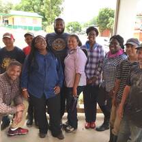 Our Cohort with the Farmers on our last day with them