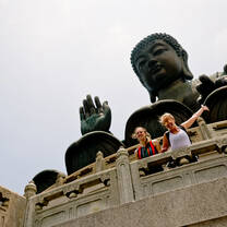 Giant Buddha! - Absolute Internship Hong Kong