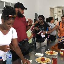 At The University Of Belize Central Farm try jams made by the university.