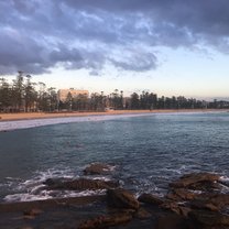 This beach is a 5 minute walk from campus! 