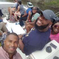 Boat ride to the Mayan Ruins