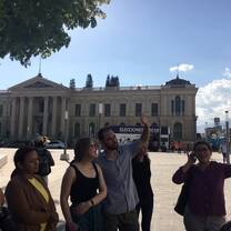 Simultaneous translation in the Centro Historico