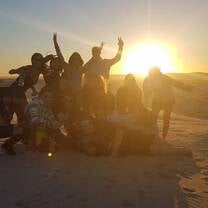 Sandboarding at Port Stephens