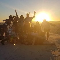 Sandboarding at Port Stephens