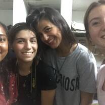 Volunteers having fun in India with The Tarzan Way