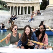 A Day in the Park Boating in Retiro Park