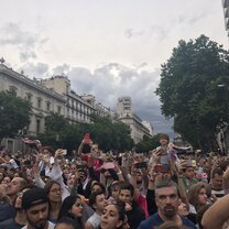 Celebration After Champions League Final Real Madrid Parade