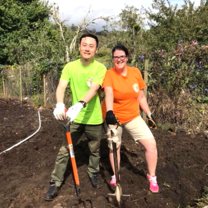 Establishing vegetable gardens in the community