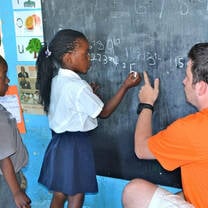Teaching maths skills in a community school