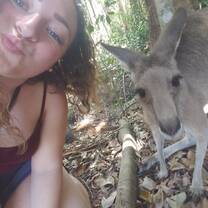 Kangaroo Selfie