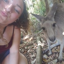 Kangaroo Selfie