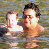 Giant river Otters Conservation and Wildlife volunteering