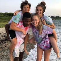 SEASCape students at Racing Beach in Woods Hole.
