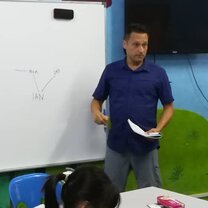 Teaching refugee children from Myanmar in Kuala Lumpur 