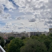 View from the terrace at the CINEMOOD office in Kitay-gorod.