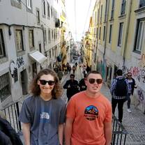 Nick and I in Lisbon