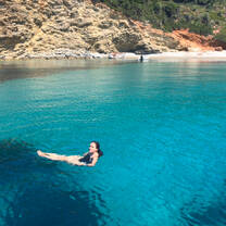 Expedition routine - swim!