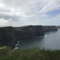 A beautiful day at the Cliffs of Moher