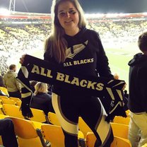 All Blacks Rugby match in Wellington New Zealand