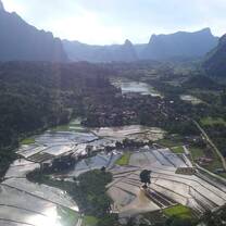 Stunning environment of Vang Vieng