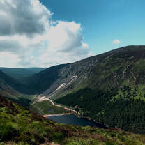 A utopian landscape along the Glendalough Spinc Walk, to surely, enchant any eye. 