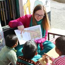 volunteers in India