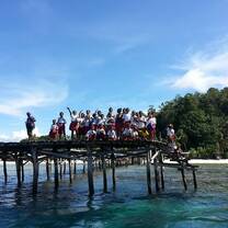 Dock in Raja Ampa