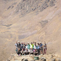 Group at the Ruins