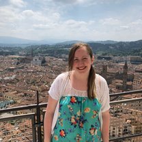 We climbed the 463 steps to the top of the Duomo in Florence 
