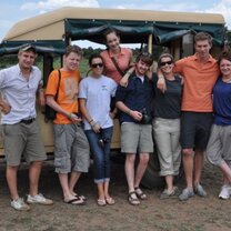 Volunteers on Safari in Kenya on a Gap Year  Volunteers on Safari in Kenya on a Gap Year