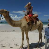 Ride camels in Uganda this summer