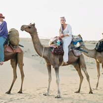 Go on a camel safari on your gap year in India Go on a camel safari on your gap year in India