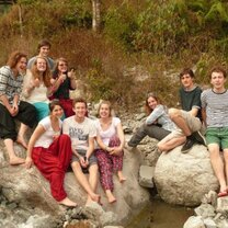 Volunteers in India exploring on their gap year Volunteers in India exploring on their gap year