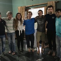 iSPiiCE volunteers with Vineet and Varun
