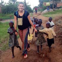 Making friends with the locals by volunteering on a gap year in Kenya