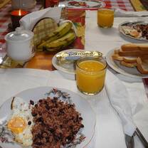 Typical guatemalan meal