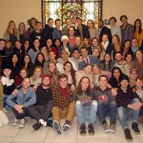 Group Photo Group photo of all the students and staff