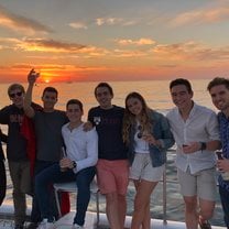 Sunset cruise at the V&A Waterfront!