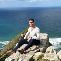 At the southern most tip of Africa!