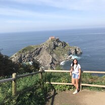 Gaztelugatxe hike, about a 45 minute bus ride from Bilbao! Fun Fact: Game of Thrones was filmed here! Gaztelugatxe hike