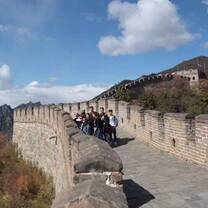 great wall with Aupairia