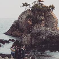 The beach at Haesindang Park